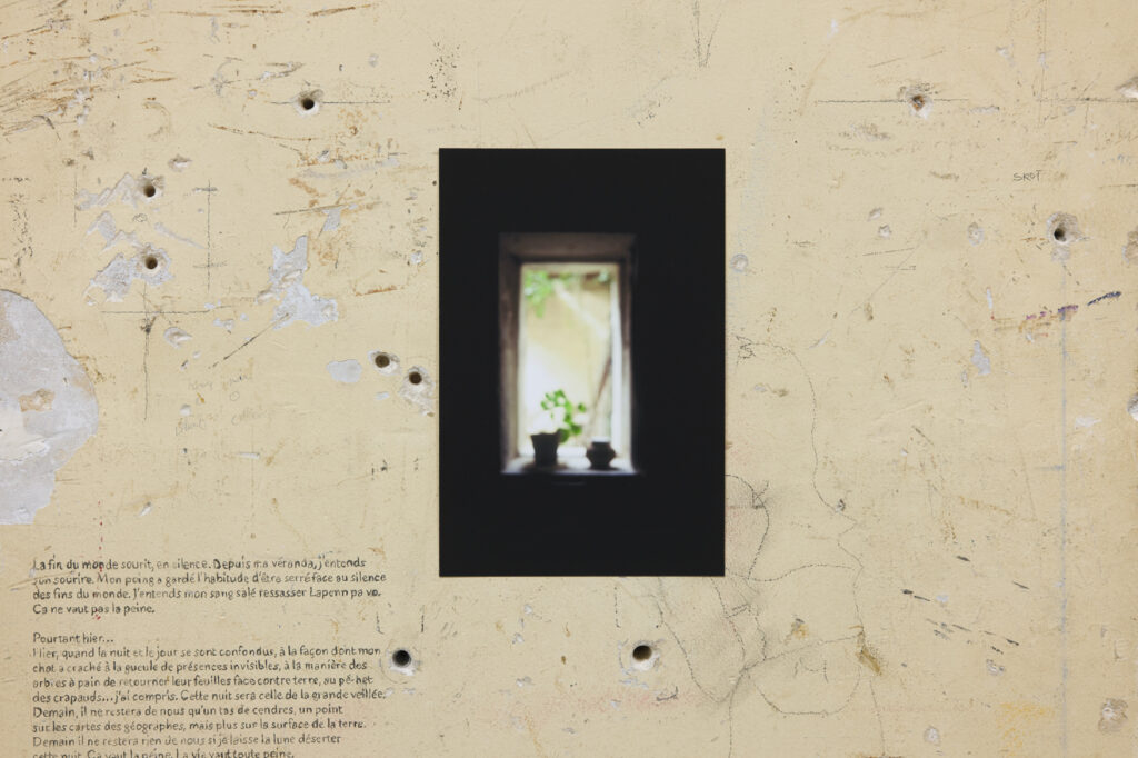 Elein Fleiss Vent noir installation view